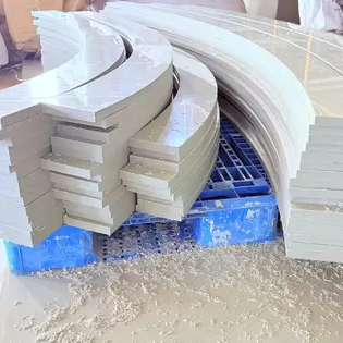 Hoja de polipropileno retardante de llama personalizada 8x4 Resistencia a las condiciones climáticas