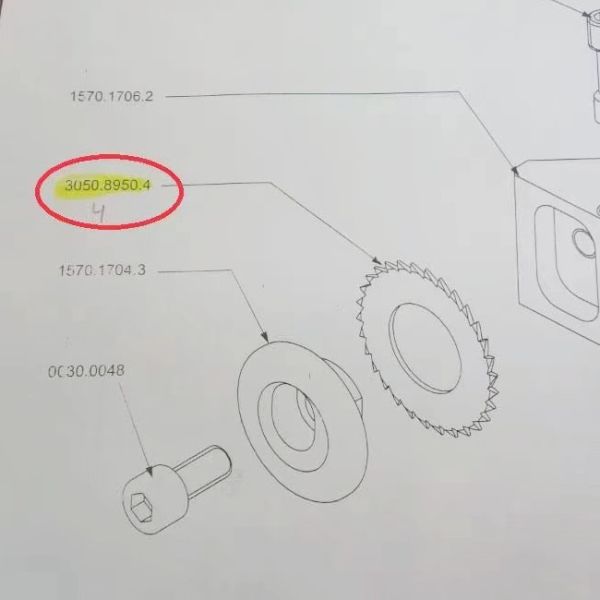Связыватель Notcher Pantera ножа Мартини Мюллера резца 3050.8950.4 лезвия обдирки филируя идеальный