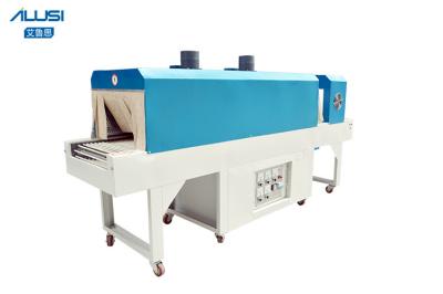 bottles PE Film Packaging Machines , Semi Automatic Shrink Sleeve Wrapping Machine