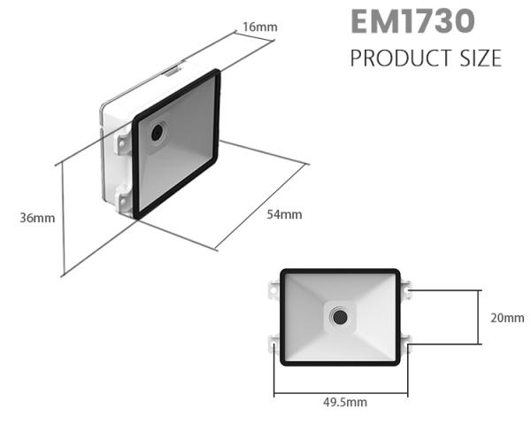 F Embedded 1D 2D QR Barcode Scanner Module TTL USB RFID Card Tags Reader for Kiosk Cabinet