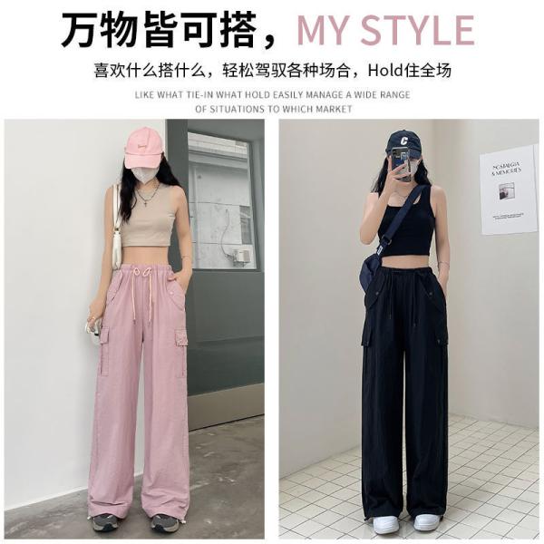                  Summer Trend Casual Pants Fashion Pants Simple Cargo Pants             