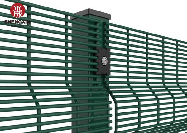 Galvanized 358 Security Fence