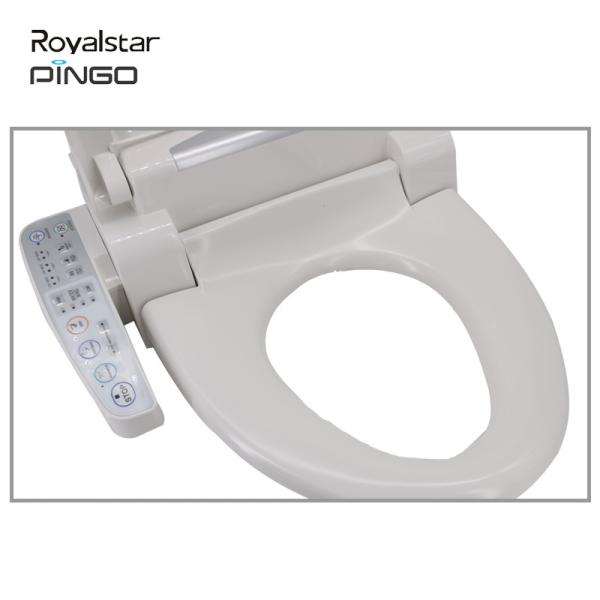 One Piece Sanitary Intelligent Toilet Seat Cover Slow Close Water Pressure Adjustable OEM