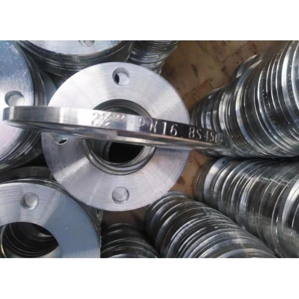 600# Dn50 Galvanized Blind Flange Welding Forged Slip On Flat Plate