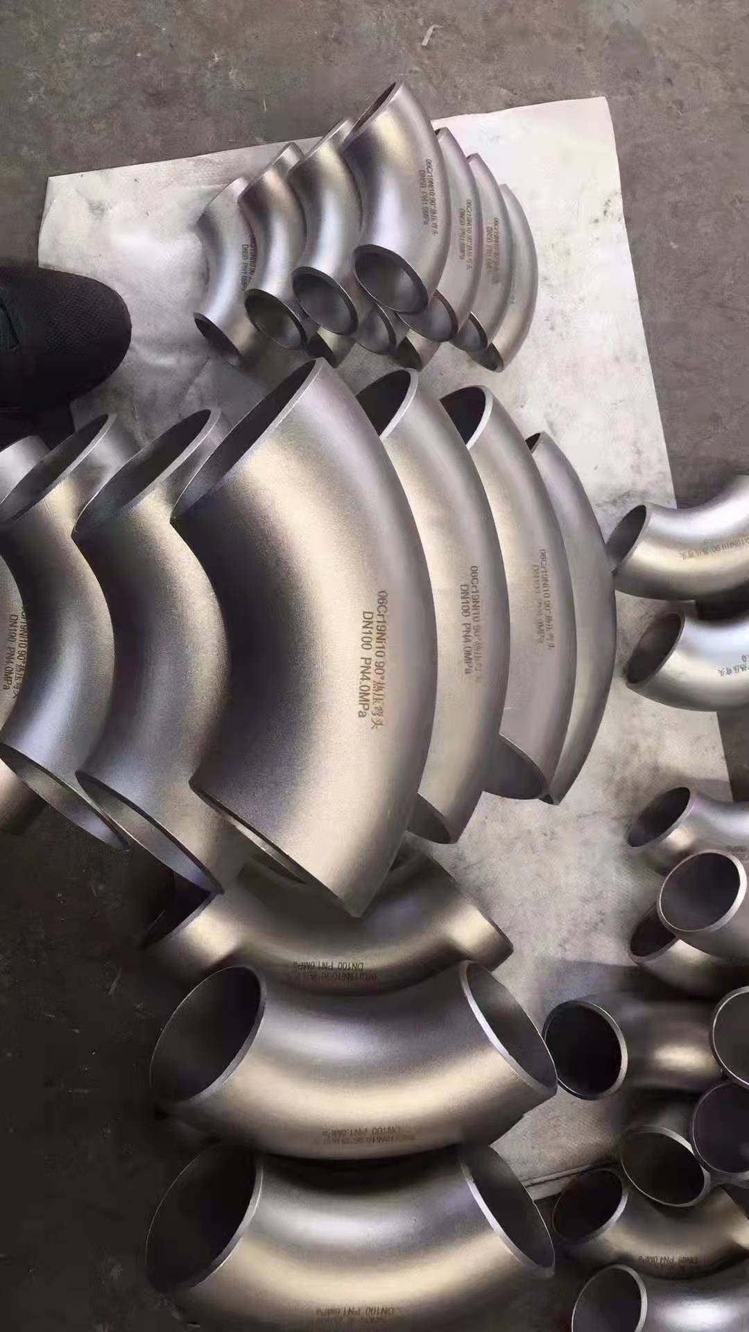 Локоть нержавеющей стали 304 локтя SS321 316 нержавеющей стали AISI Buttweld