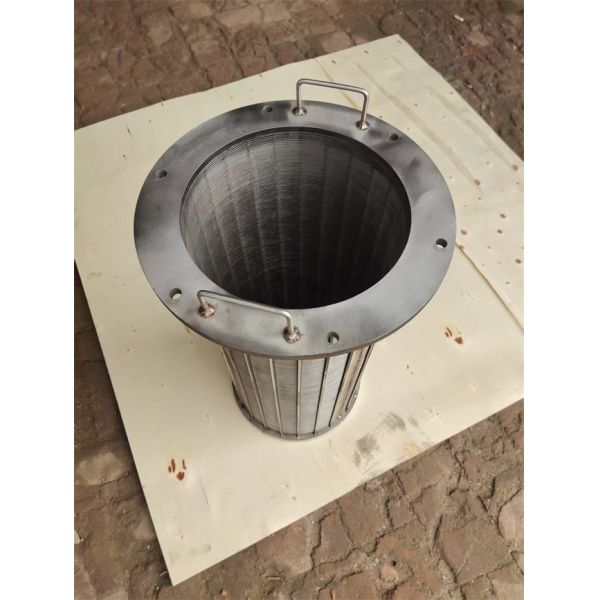 Factory 23Um Johnson Wedge Wire Screen For Tank Equipment With Flange