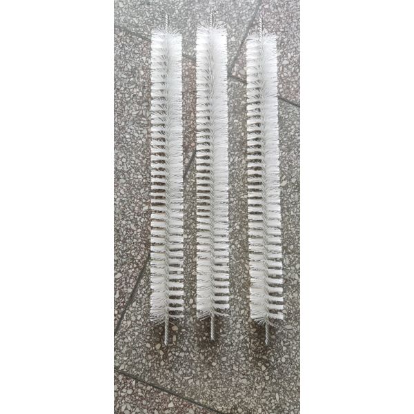 Stainless Steel Axe Length 660mm 1mm PP Filament Diameter Spiral Brush
