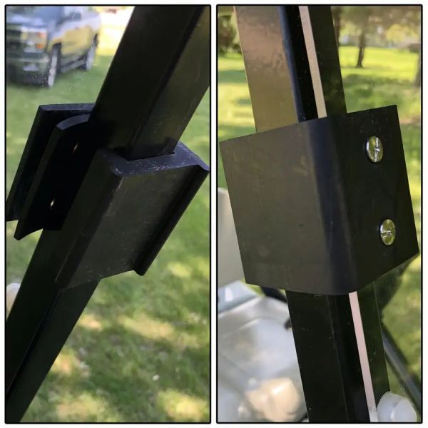 Подкрашиванная складывая пригонка лобового стекла тележки гольфа в Yamaha Drive2 2017-Up