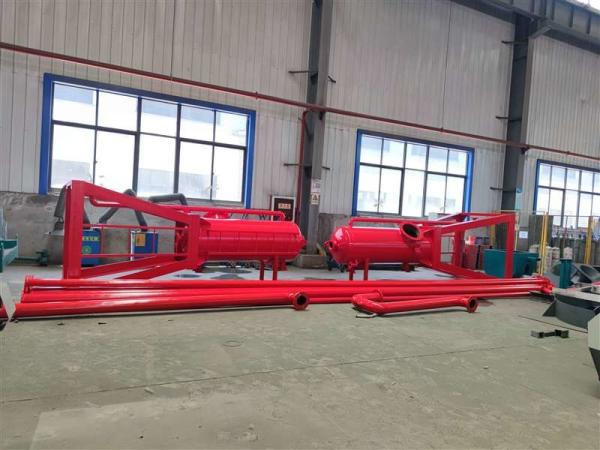 H2S Resistant Steel Oilfield Vertical Poor Boy Degasser For Gas Well Drilling