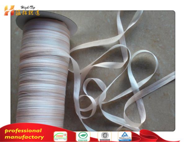 100% pure silk satin ribbon for embroidery home decoration,solid color,new color