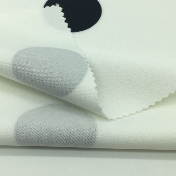 94%Polyester Spandex 280GSM Scuba Crepe with Print