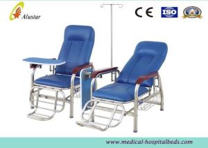 Genuine Leather Hospital Furniture Medical Chair For Patient Transfusion With