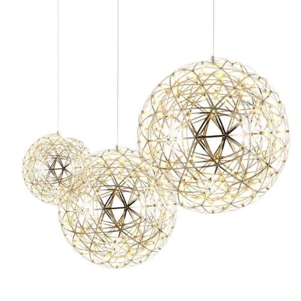 Modern brief spark ball LED Pendant Light fixture Firework Chandelier Raimond Suspension Light(WH-MI-79)