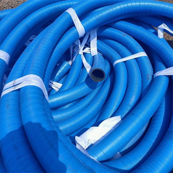 8 Inch Water Discharge Hose Lay Flat Dishwasher Camlock Rubber Pump Hose