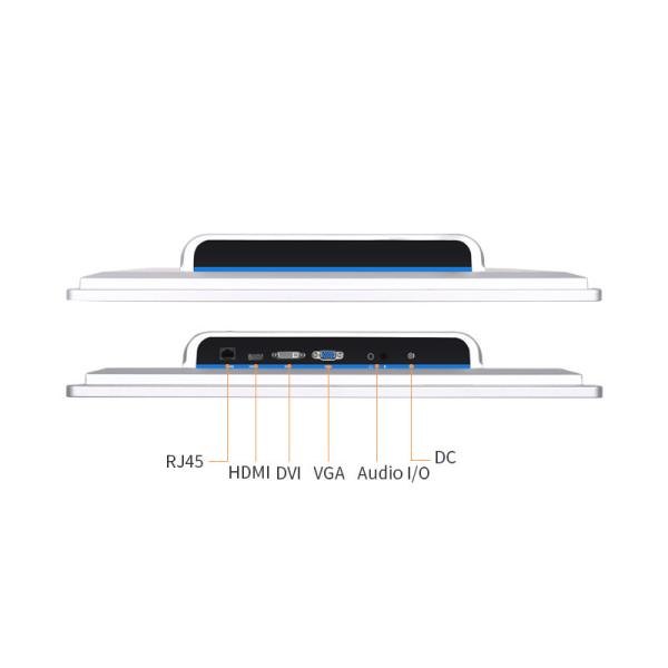 Flat Capacitive Touch Screen Monitor 21.5 Inch For Kiosks / Self Service Terminals