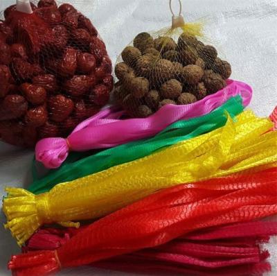 Aplicação padrão de empacotamento líquida plástica dos vegetais de fruto dos tamanhos de malha dos sacos do supermercado