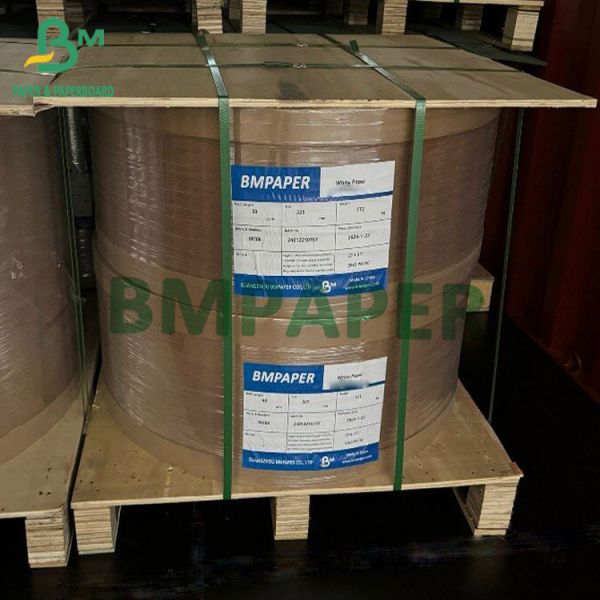 Virgin Brown Kraft Paper Rolls Специализированная крафт-бумажная бумажная рулетка 40 г / г - 80 г / г