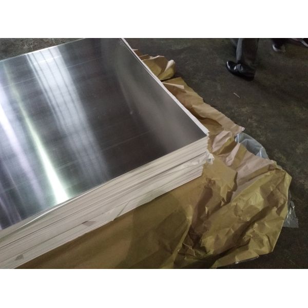 Aerospace Bare Flat Aluminum Sheet High Strength 7075 In Silver Color