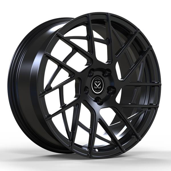 Alloy Rims Wheels Shiny Black 22x10 For Bentley Bentayga