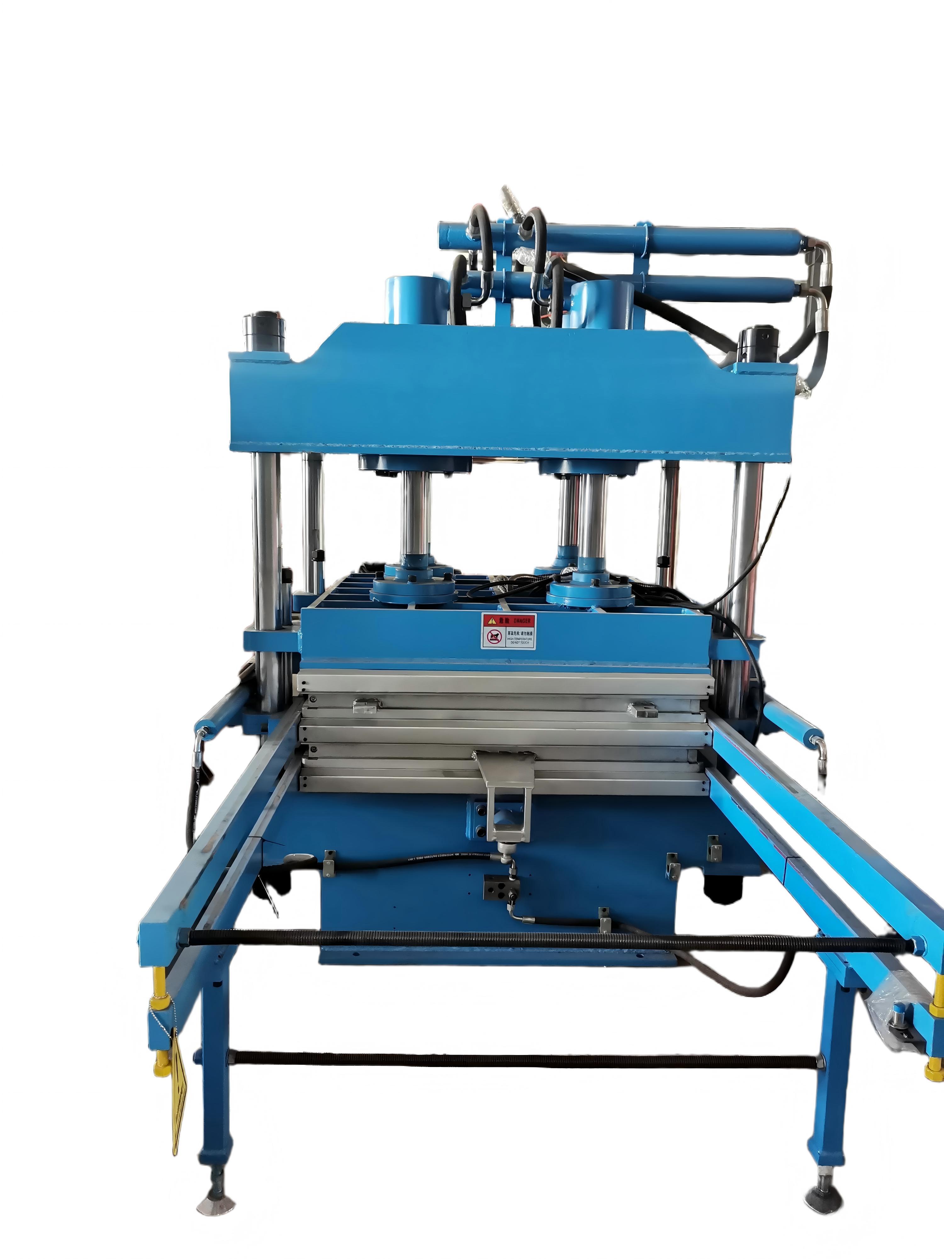 120-Ton Two-Layer Automatic Rubber Floor Tile Vulcanizing Press for High Production Capacity
