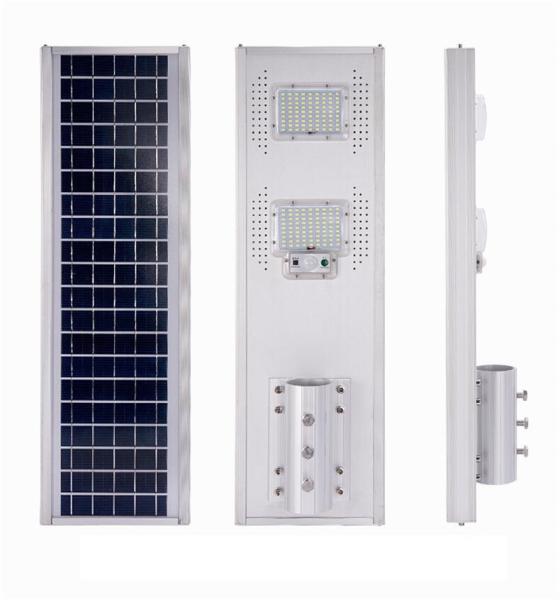Economia de energia toda em uma manutenção fácil solar da luz de rua 50W do diodo emissor de luz 100W 150W