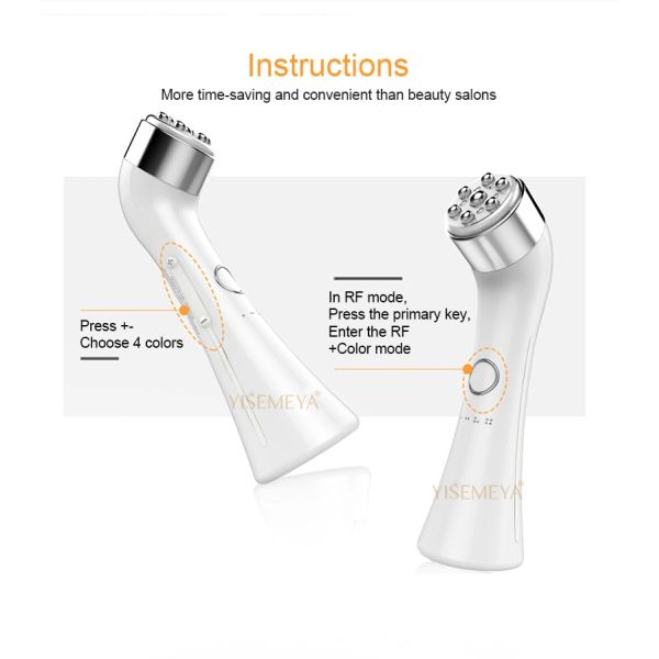 Acne Treatment RF LED Multifunction Beauty Device Facial Beauty Equipment