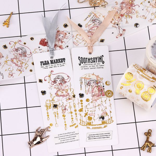 лента Washi сусального золота 10m