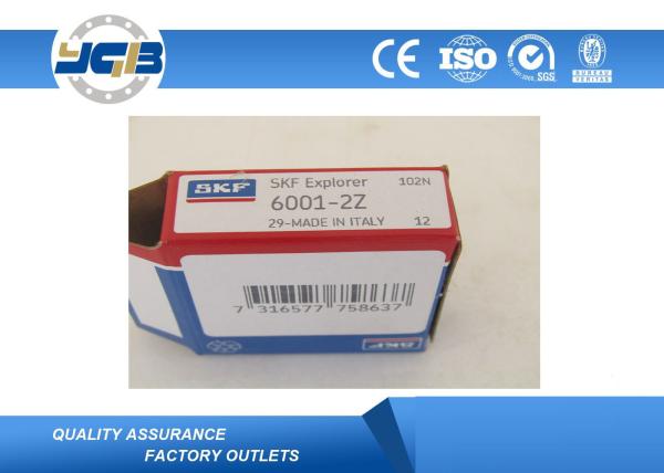 Stainless Steel Electrically Insulated Bearings Skf Deep Groove 6001 2Z 12 x 28 x 8 MM