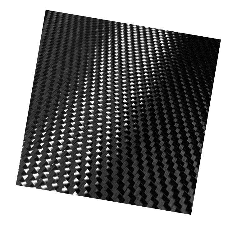 100 Percent Plain Twill Carbon Fiber Cloth  Waterproof Material For Cars