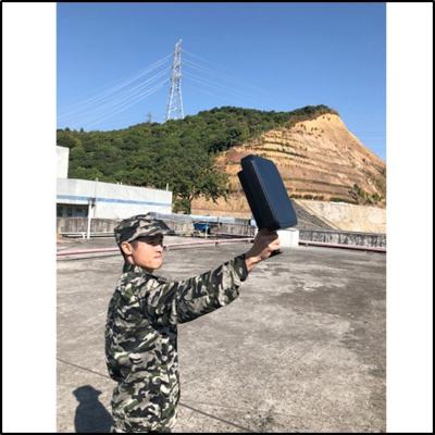 Handheld Counter Anti UAV Anti Drone Jammer Drone Jamming Device ODM