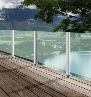 Customisable Glass Railing with Easy Installation and Space Saving Design