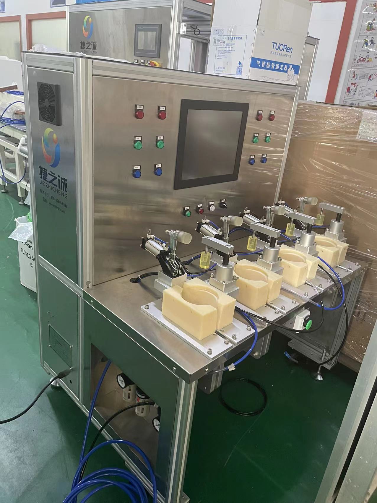 Dual-station Welding & All-round Inspection Integrated Machine Automatic Drainage Bag Leakage Testing Equipment JCJ001
