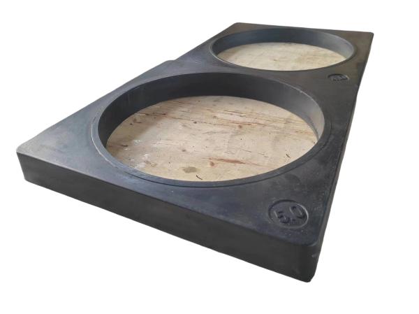 Warning Cone Weights 370*370*27mm Delineator Base Anti Fall