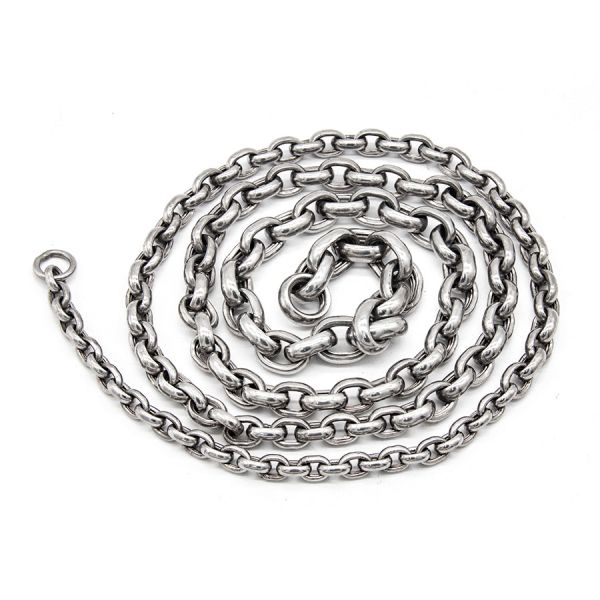 Welded 36 Mm Stainless Steel Long Link Chain / DIN 766 Short Link Chain