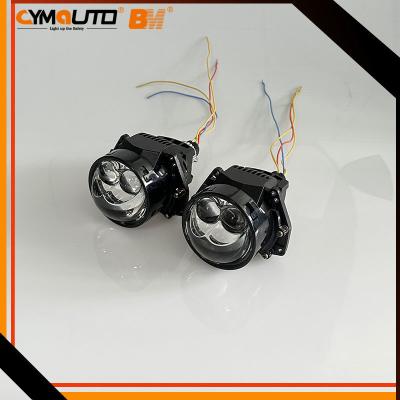 3 Inch Bi Xenon Projectors Lens Dual Laser 80W 6000k White Light