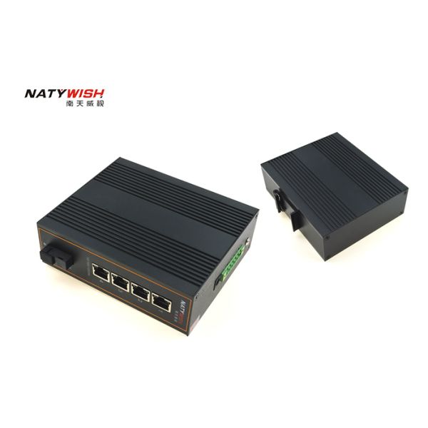 20km Dual Fiber Unmanaged Ethernet Switch Supporting Full Duplex Working Mode