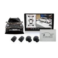 1080P 4xHD a câblé le moniteur de secours d'écran divisé de caméra avec l'enregistrement pour le camion rv