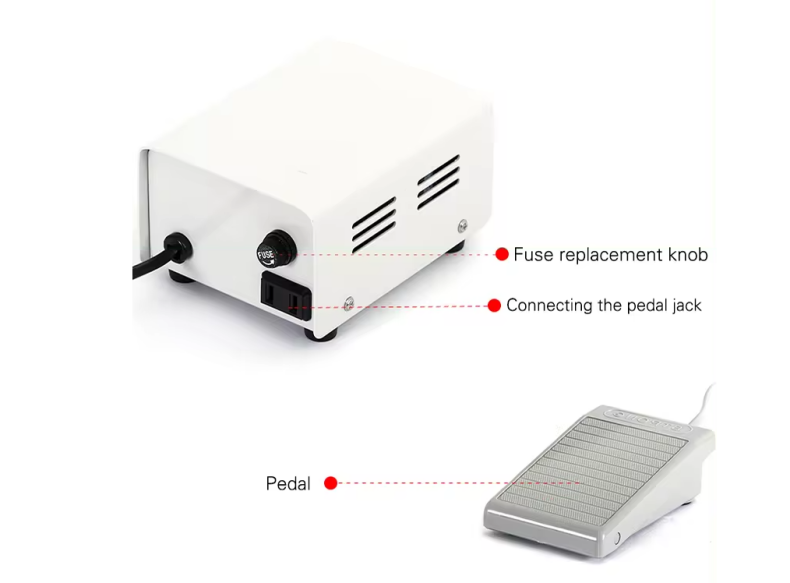 Strong Power Dental Electric Micro Motor Dental Drill Motor 65W Dental Lab Micromotor