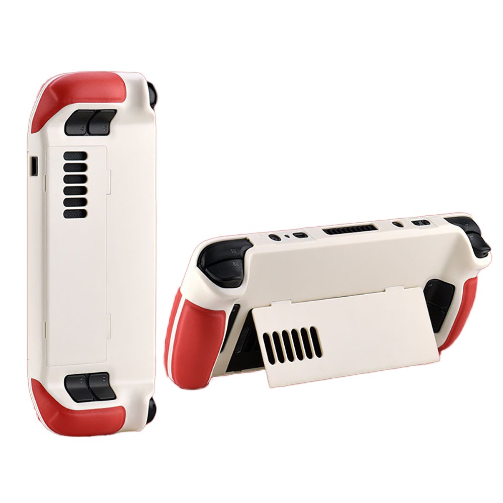 Laudtec All-Inclusive 360 Degree Skin-Friendly Cowhide Handle Protective Case for Steam Deck Yxj01 Machine Palm Game Accessories