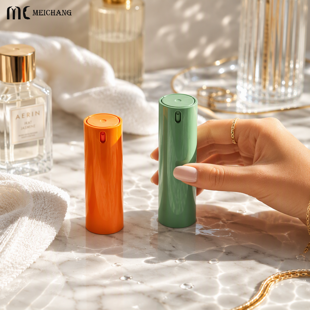 10ml / 25ml / 35ml Portable Fine Mist Spray Bottle for Perfume , Skincare & Travel Refills (MC-448)