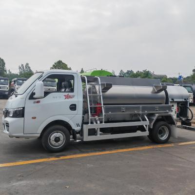 Dongfeng 2cbm Mini Fuel Truck Captain Diesel And Gasoline Mobile Fuel Dispenser Truck