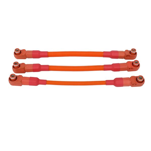 Round Copper MC4 Solar Cable Assembly Black / Red TPE Jacket Resistant To UV And Extreme Temperatures