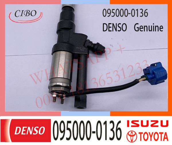 095000-0136 DENSO Diesel Fuel Injector 0950000136 Original e novo 0950001031,095000-0130 TOYOTA 23910-1044, 23910-1045