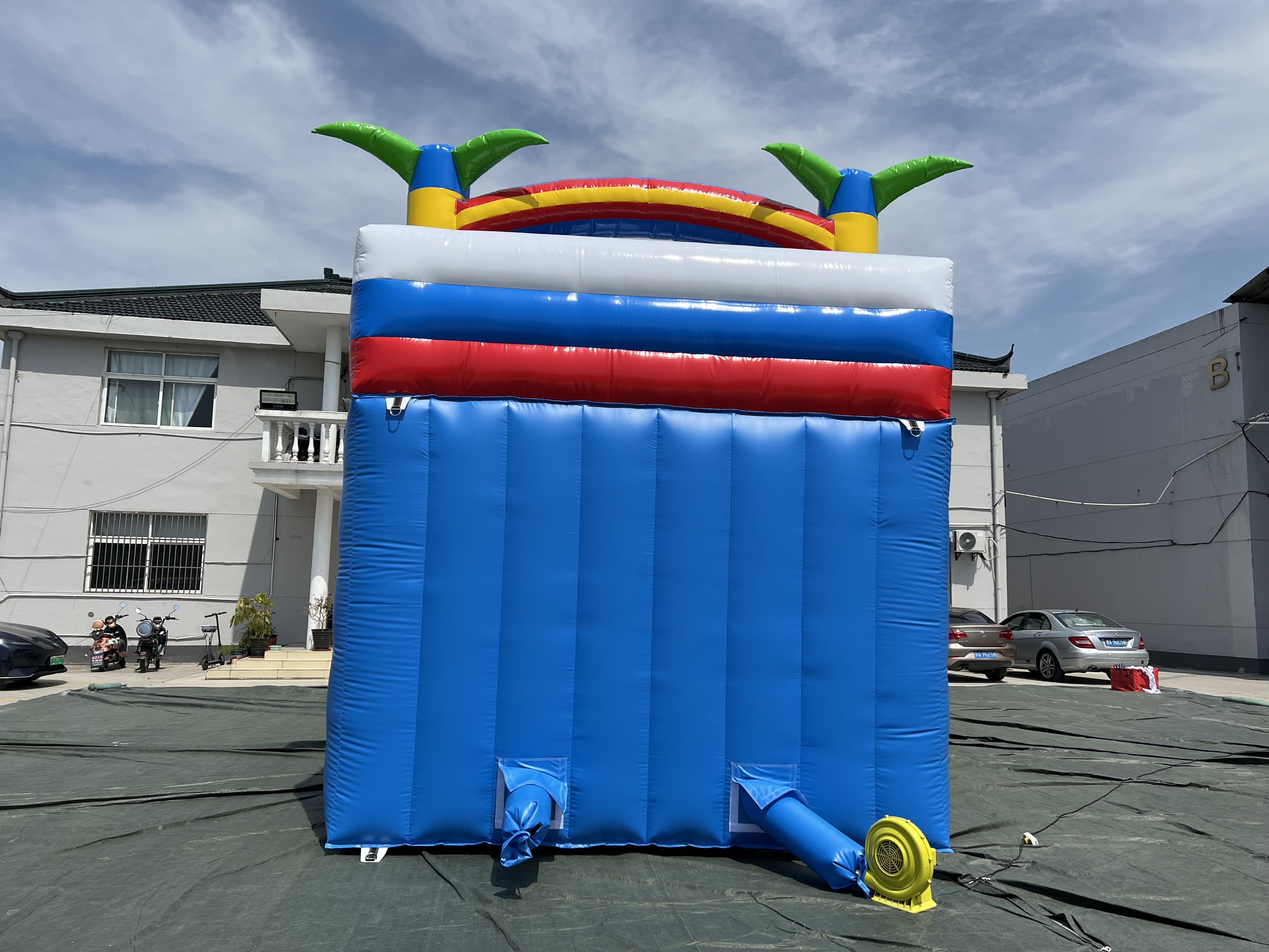 Commercial High Quality PVC Inflatable Water Slide Water Park Slide Customized Inflatable Bounce Slide for Sale