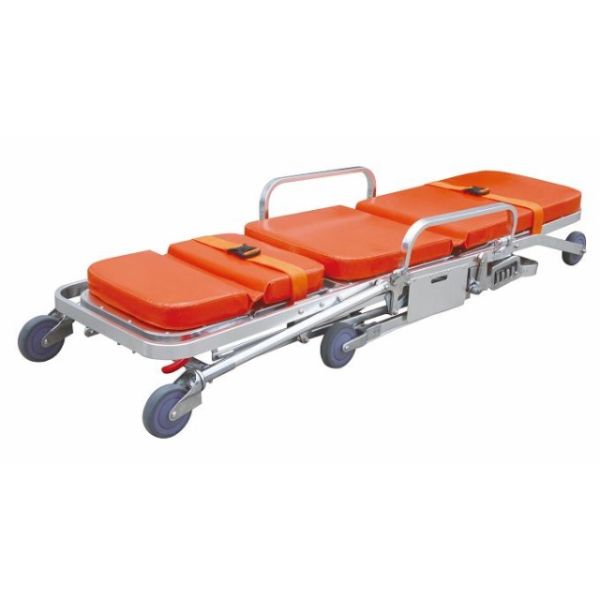Anti-Corrosion Adjusted Foldchair Stretcher Trolley Medical Ambulance Trolley Stretcher ALS-S011