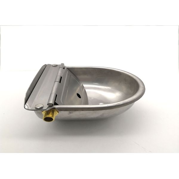 Wall Mount 1.2mm 2 Drain Hole SS304 1.6L Horse Water Bowl