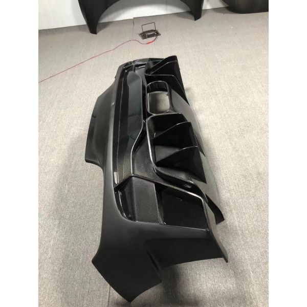 Para Ferrari 458 Kit de cuerpo de fibra de carbono 458 Moderado VORS estilo delantero y trasero parachoque spoiler lateral falda Kit de cuerpo
