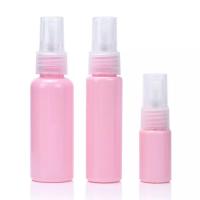 60ML 43/400 Garrafas PET pretas transparentes Recipientes de plástico para cosméticos CRC Cap Glass Cosmetic Packaging