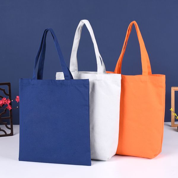 100% ECO Cotton Canvas Shopping Bag with Custom Logo and Unique Design from XYDAN BAG