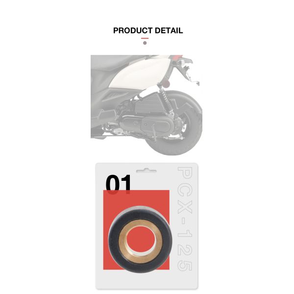 T-MAX 530 25x15 Copper Core Scooter Roller Weight 19X15.5 12g Refit Variator Pulley